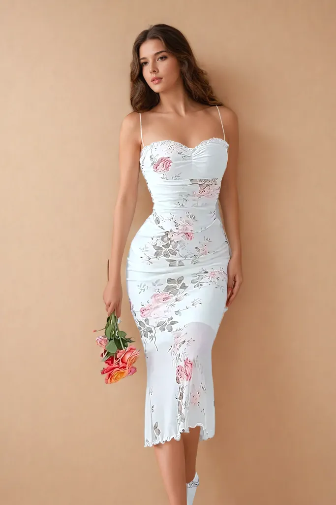 Floral Maxi Dress - Image 1