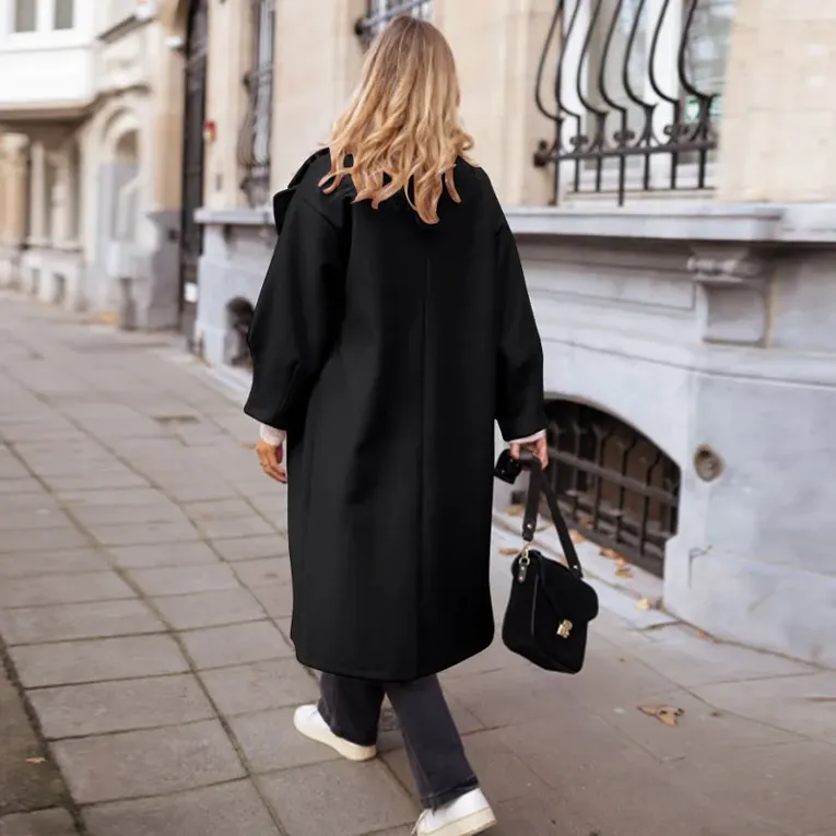 美品　nokcha HAND MADE 4way over long coat nokcha original】HAND MADE herringbone over woo
