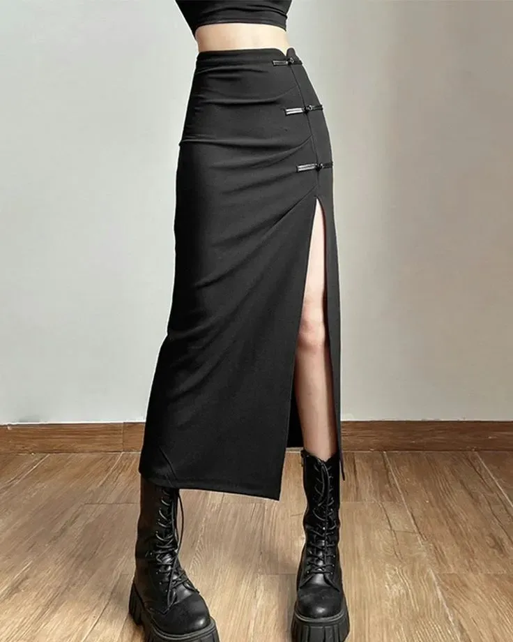SLY | RANDOM HEM PLEATS ショートスカート (スカート(ミニ