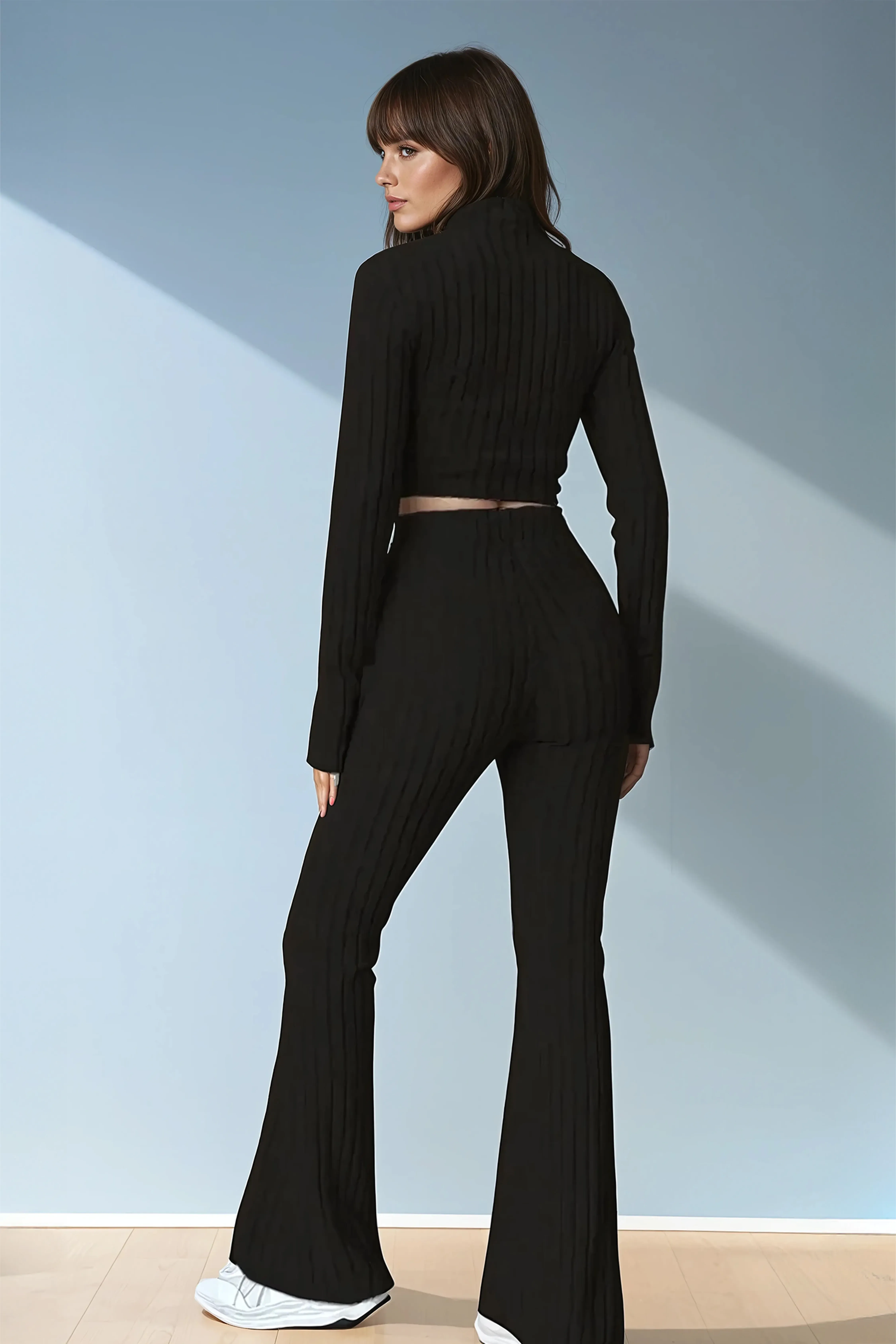 ち*あ様 andmary Coco pleats swimwear Black（Coco High