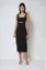 Deepika Padukone Inspired Cut Out Detail Midi Dress