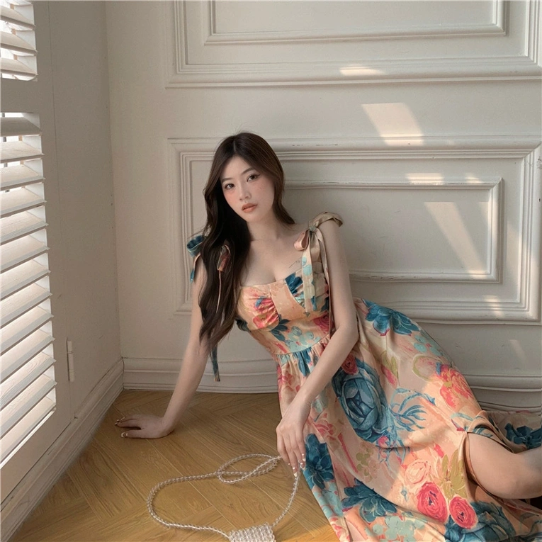 Floral Maxi Dress - Image 1