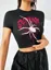 Black Spider Graphic Crew Neck Tshirt