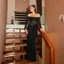 Black Embellished Maxi Dress