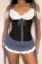 Colourblocked Crochet Micro Mini Dress