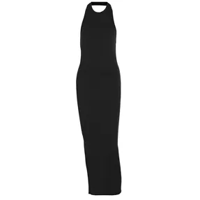 backless maxi dress floral Turtleneck Backless Dress – Cypris Store