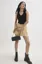 Black Sleeveless Buttonup Vest Top