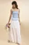Blue Ruched Smocked Cami Top