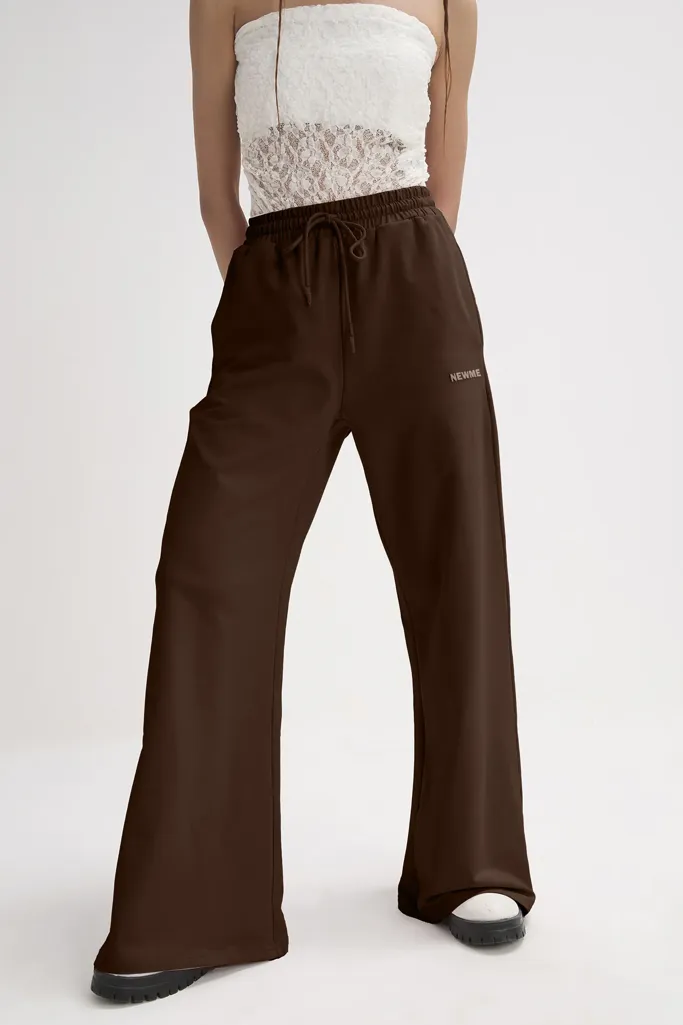 Brown Regular Sweatpants - Image 1