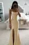 Beige Mermaid Maxi Dress