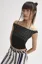 Polka Dot Off Shoulder Top