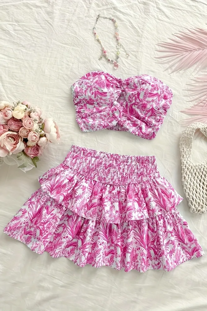 Ruffle Coord Set