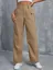 Khaki Cargo Loose Fit Pants