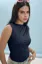 Polyamide Ruched Sleeveless Top