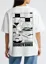 White Graphic Oversized Tshirt