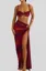 Red Ombre Cutout Coord Set