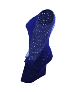 Royal Blue Bodycon Midi Dress - NEWME