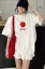 White Oversized Graphic Tshirt