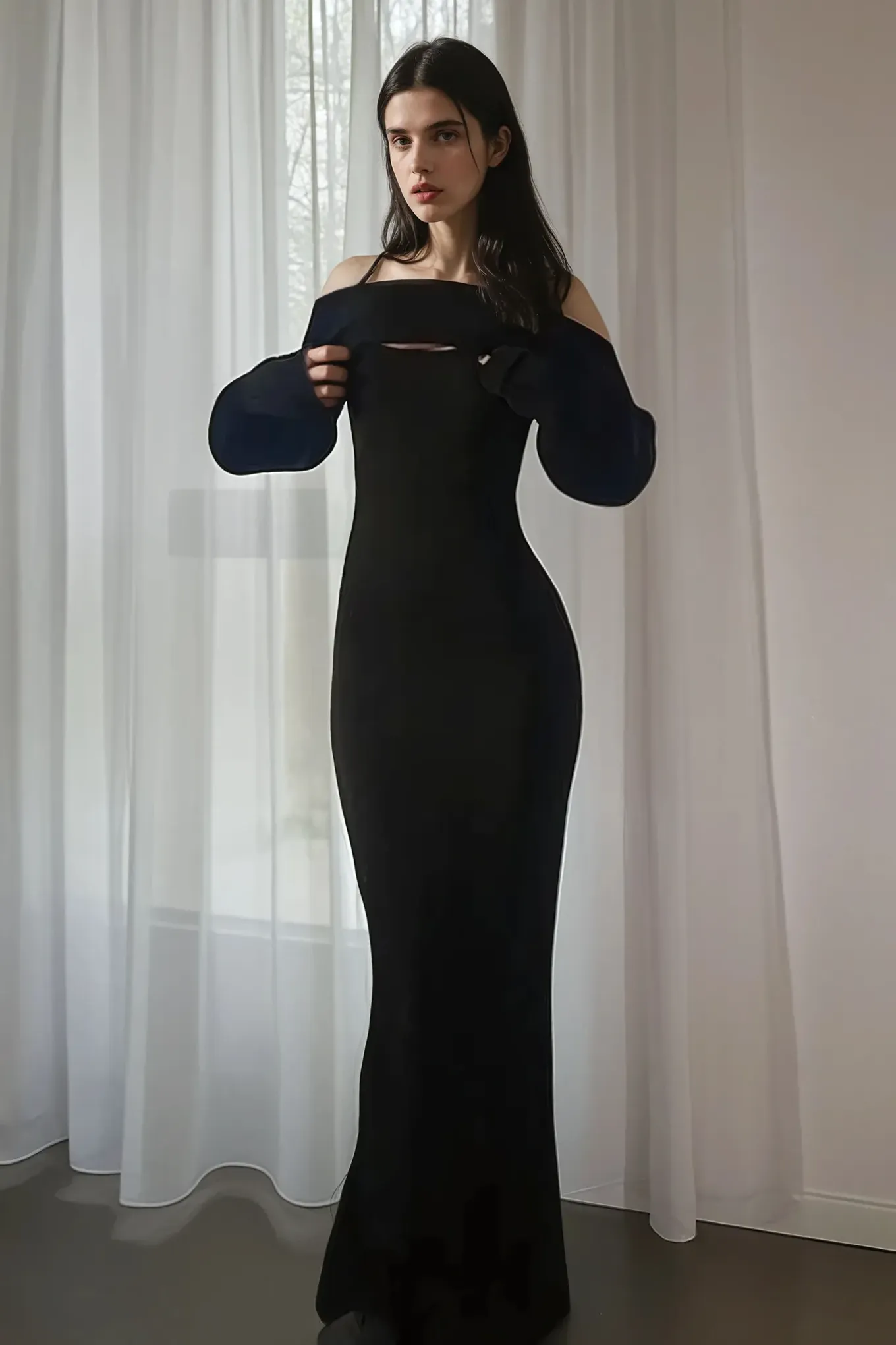 新品未使用 L'Appartement AISH Maxi Dress 黒 F - メルカリ