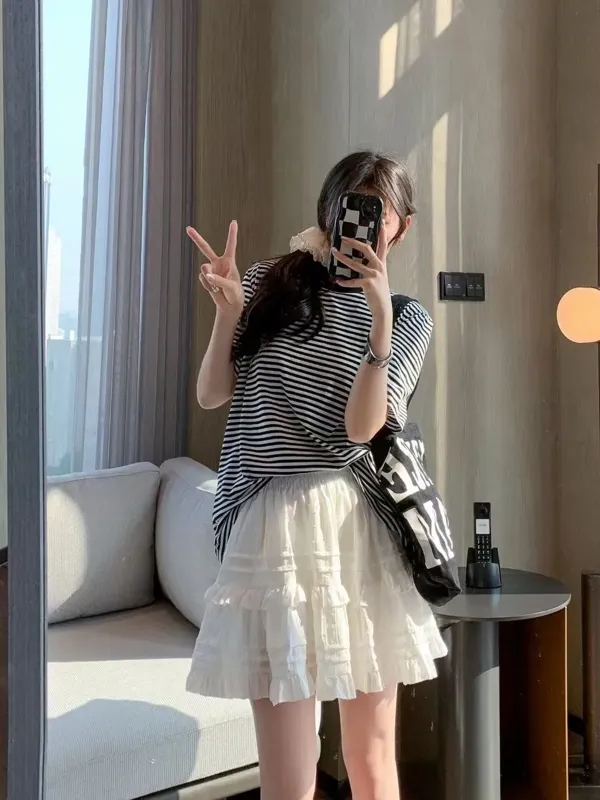 最終値下げ　MEEWEE 受注生産限定　Bijou skirt white Short guipure skirt White for Women | Maje