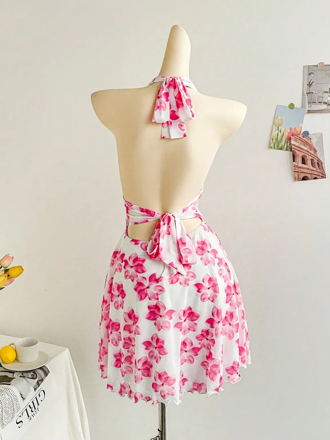 mini dress white ワンピース XSS NM-PRC-135-DRS-24-JUL-7429-