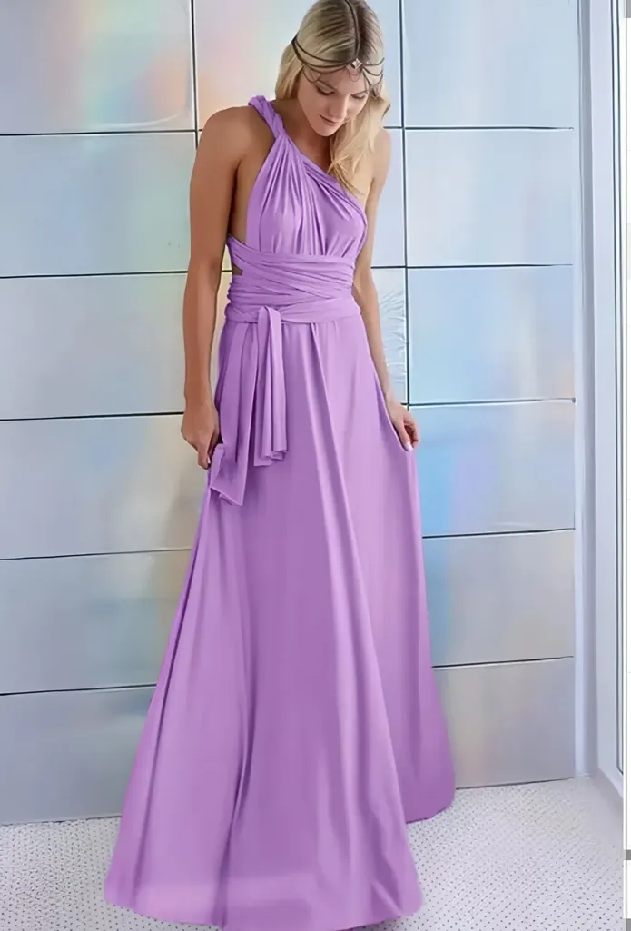 Convertible Infinity Maxi Wrap Dress - Image 1