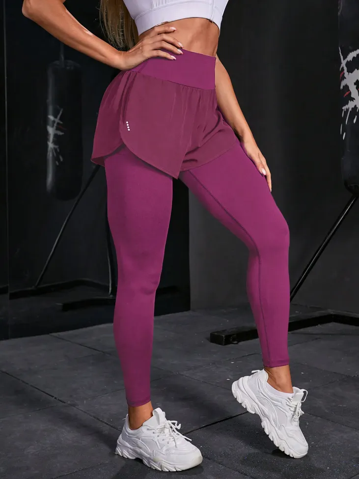 Builtin Shorts Gym Leggings - Image 1