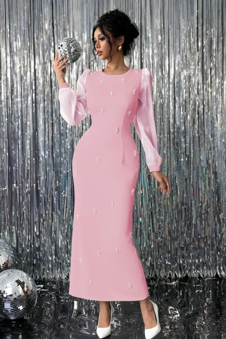 最終値下げMAISON HER LIP TO PearlButton Dress 01_1026_2d730f77-5098-4000-