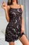 Black Scoop Neck Slip Dress