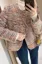 Multi Color Abstract Buttoned Cardigan