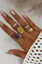 Silver Statement Set Of Rings