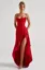 Red Sweetheart Maxi Dress
