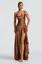 Brown Sweetheart Maxi Dress