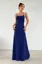 Navy Blue Backless Maxi Dress
