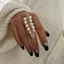 Imitation Elegant Opal Silver Ring