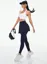 Builtin Skirt Gym Leggings