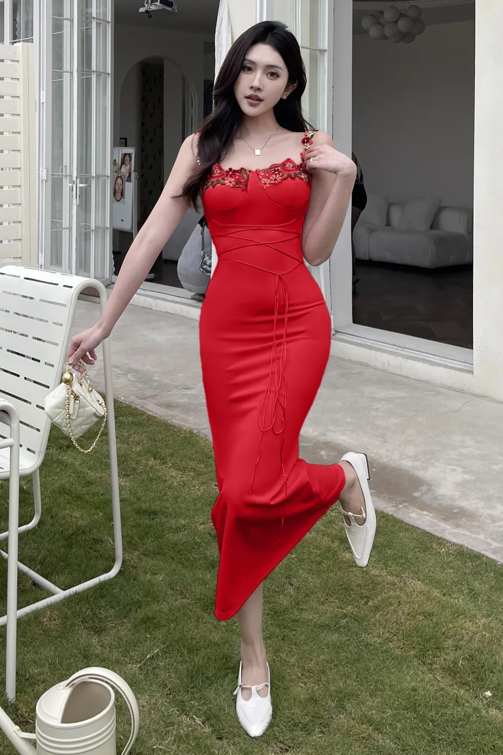 sequin pattern dress Primavera Side Cut Out Homecoming 4236 Fushia / 6 Scala Collection Style Dress shoelaces Leely Women Brown Velvet Note:Pre-order. Ships in late Aug.