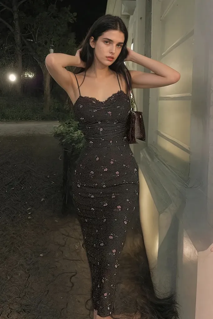Floral Maxi Dress - Image 1