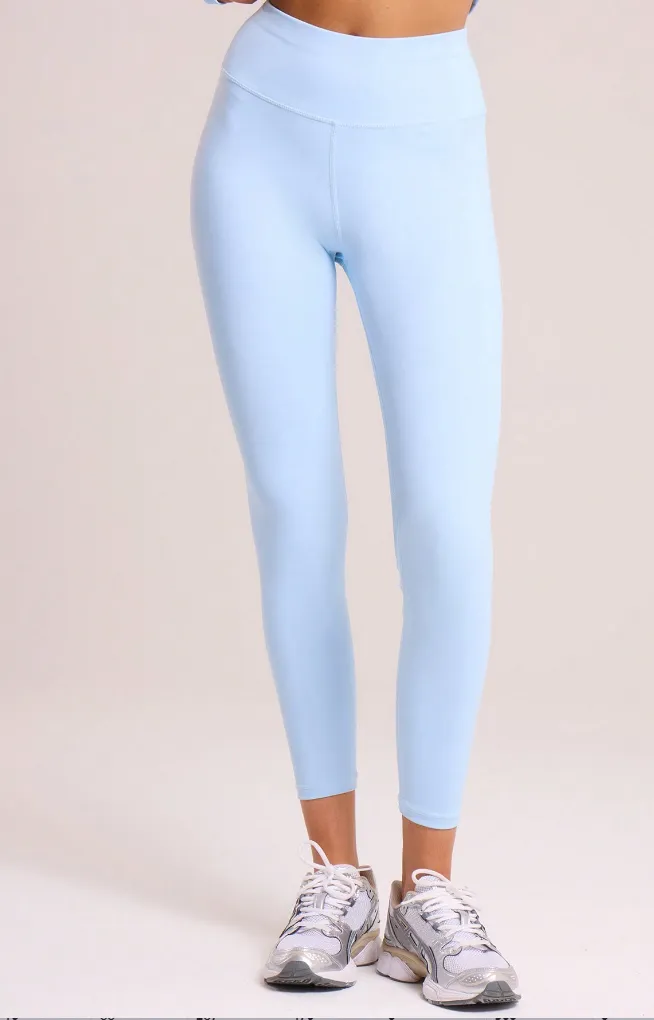Light Blue High Rise Leggings - Image 1