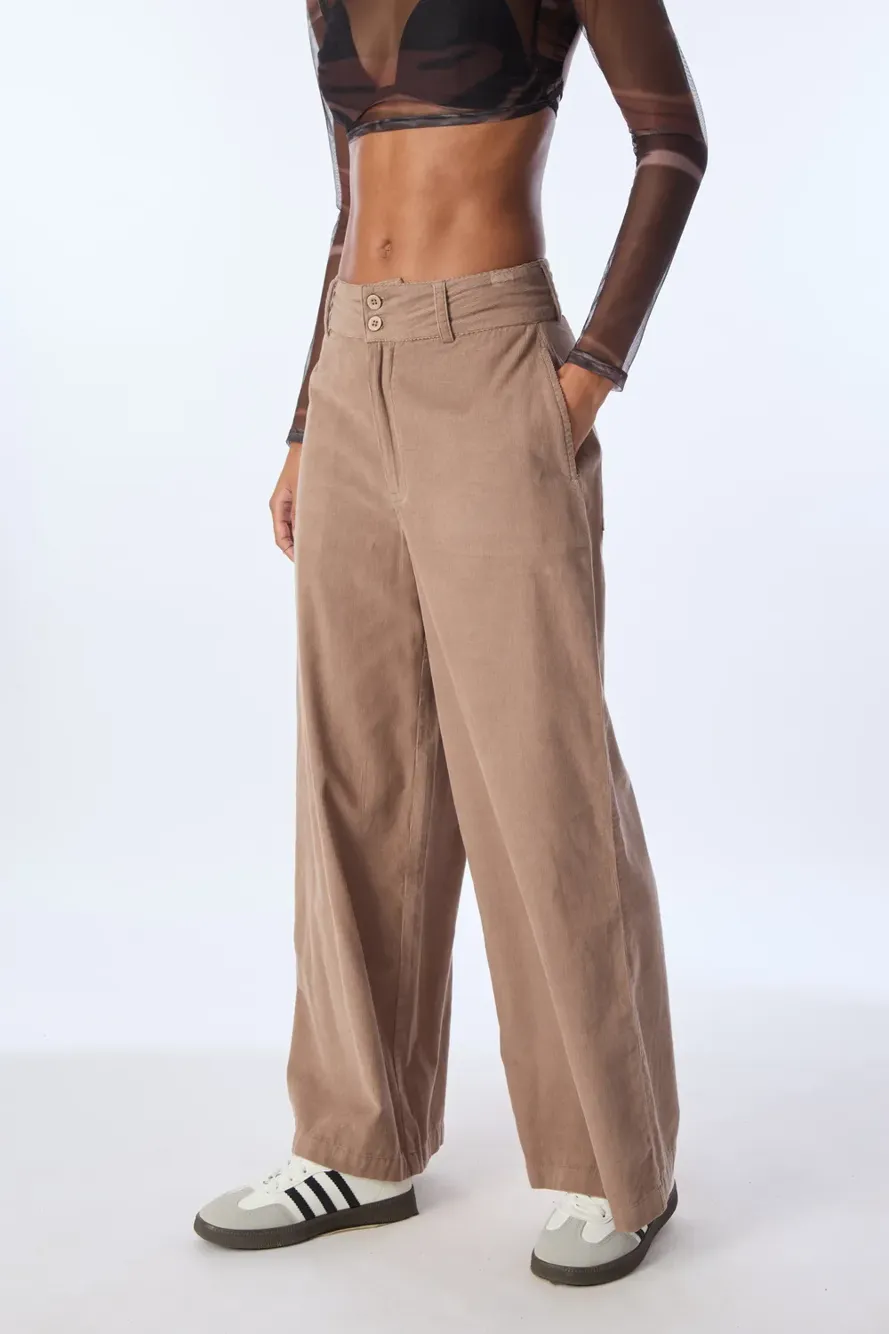 ボトムスその他 PAROSH Women Pants LILLE24D232245008 Brown P.A.R.O.S.H. Pants - FARFETCH