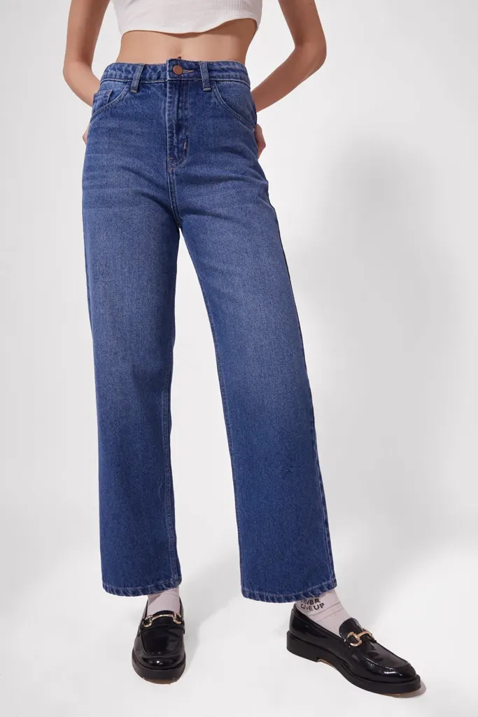 最終‼️タグ‼️New York High-Waisted Jeans ブルー 24 12oz DENIM PAINT SPLATTERED JEANS – THE SHOP YOHJI YAMAMOTO