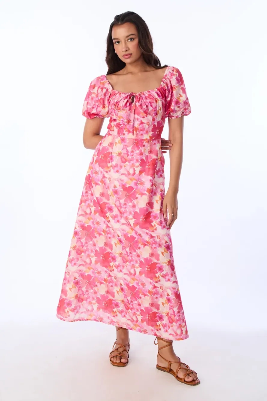 【新品未開封】misha&puff ピマ パロマ 6y Floral Misha&Puff】Nova Quilt Romper-607 Fig | MIK & CO