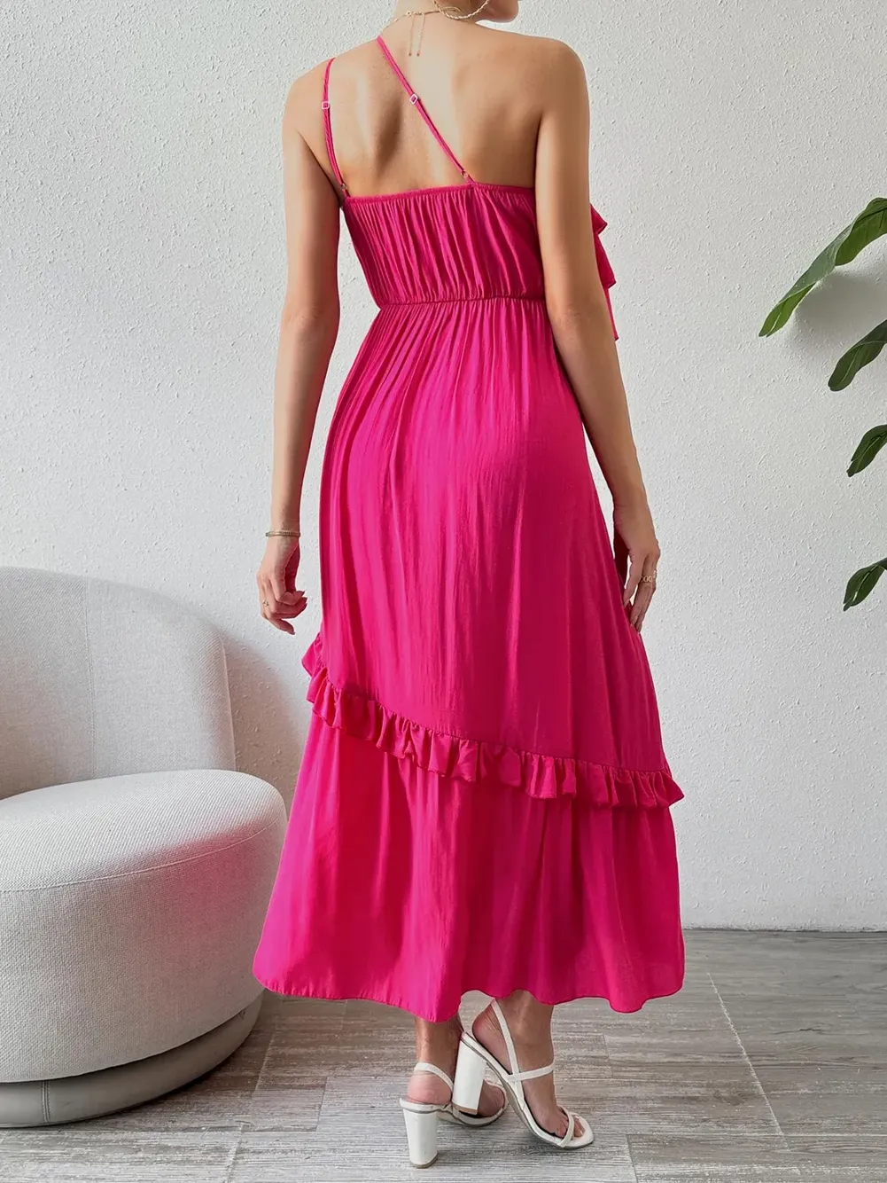 ワンピース Y/PROJECT Abito raso Fuchsia ワンピース Y PROJECT SS23 Abito raso (WDRESS105S24 FUSCHIA