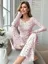 Light Pink Floral Fitted Co Ord Set