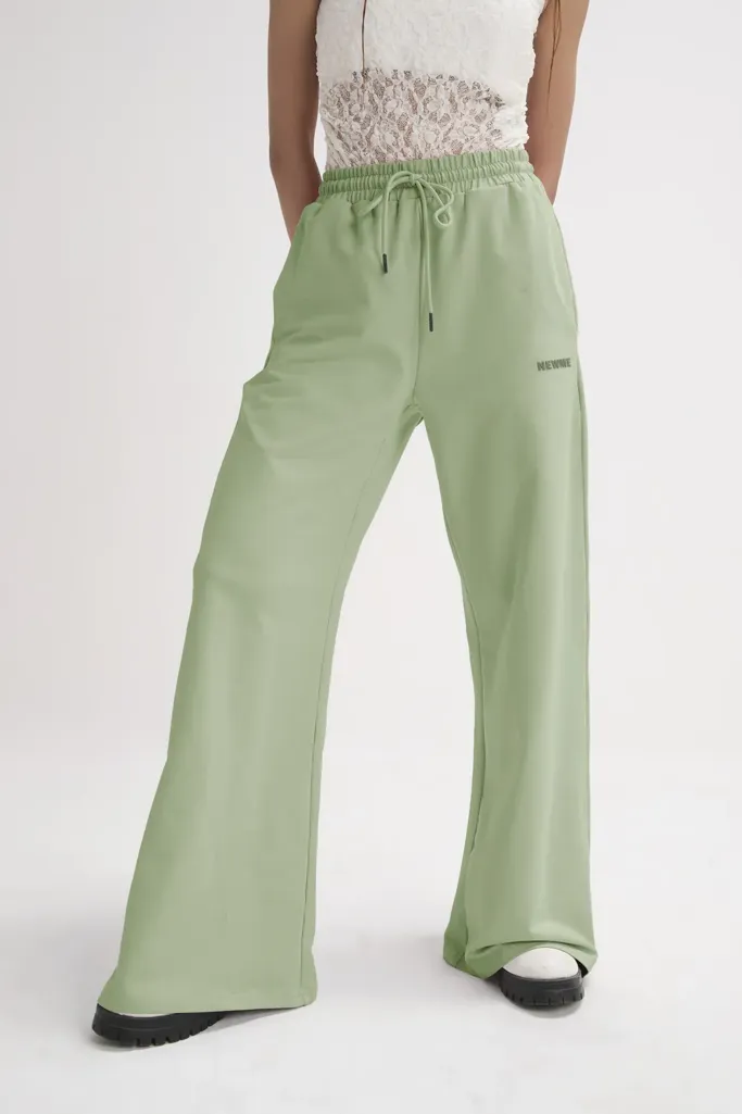 Mint Green Regular Sweatpants - Image 1