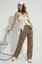 Brown Wide Leg Jeans