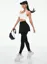 Builtin Skirt Gym Leggings