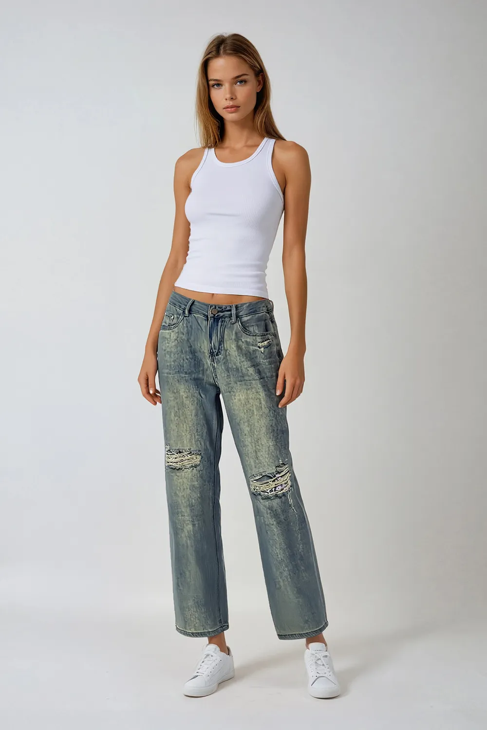 Blue Regular Jeans