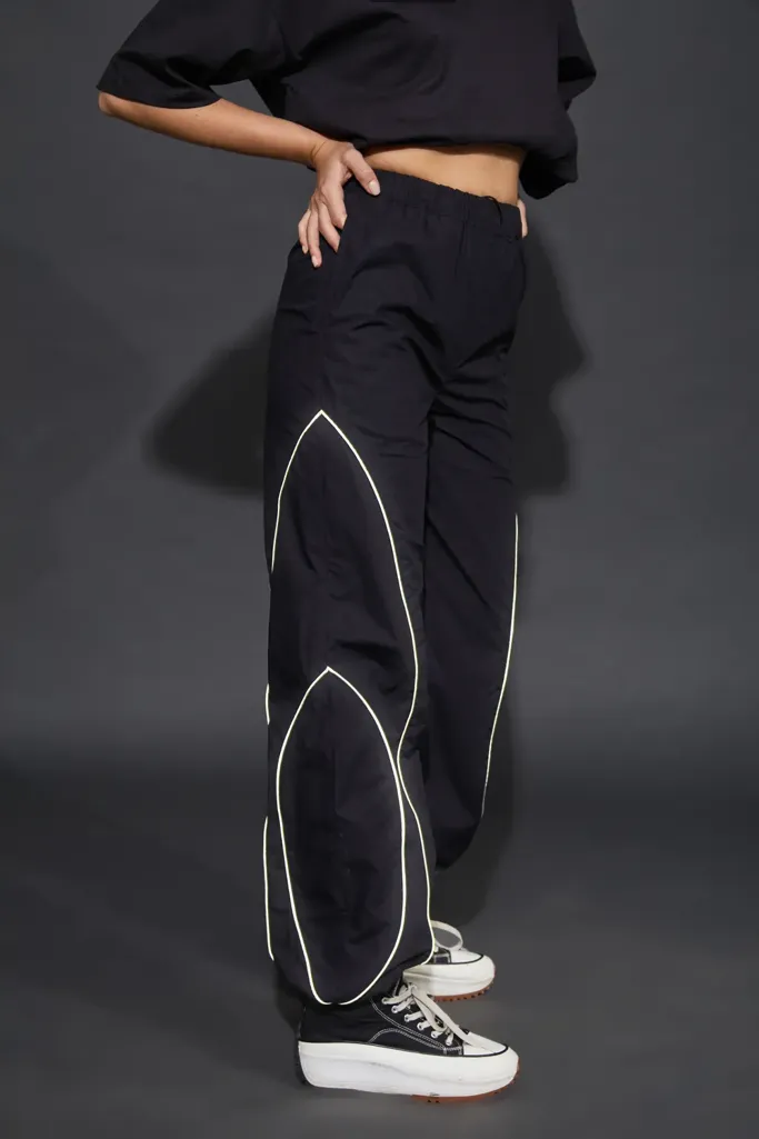 Concave Stitched Reflective Trousers - Image 1