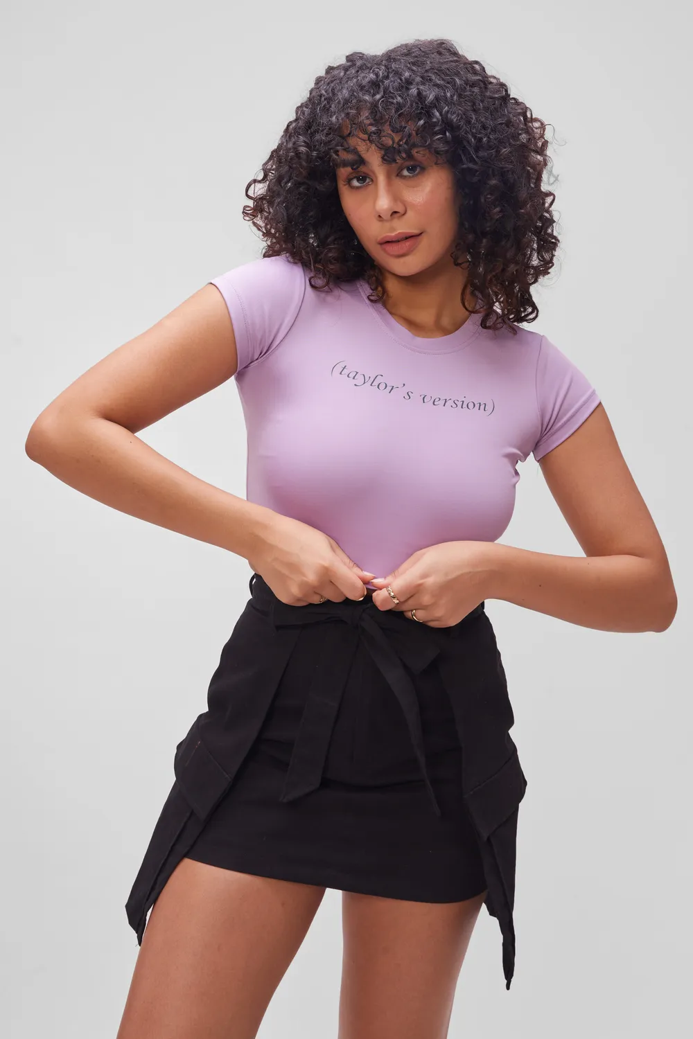 ミュージシャン TAYLOR SWIFT cropped T-shirts Blink Of A Crinkling Eye Crop T-Shirt – Taylor Swift